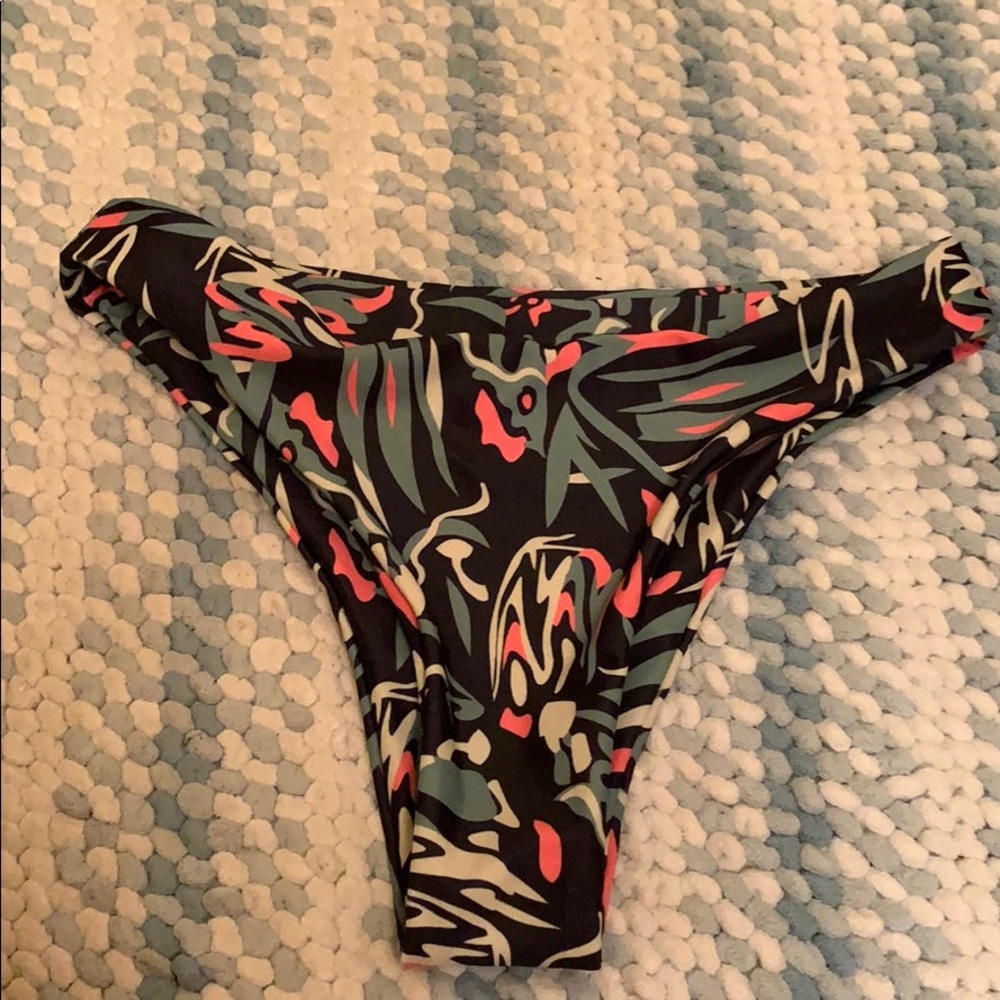 High Rise Cheeky Swim Bottoms